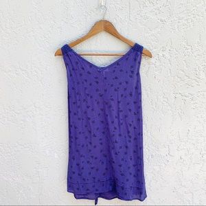 Liz Lange Maternity Sleeveless tie back top sz m